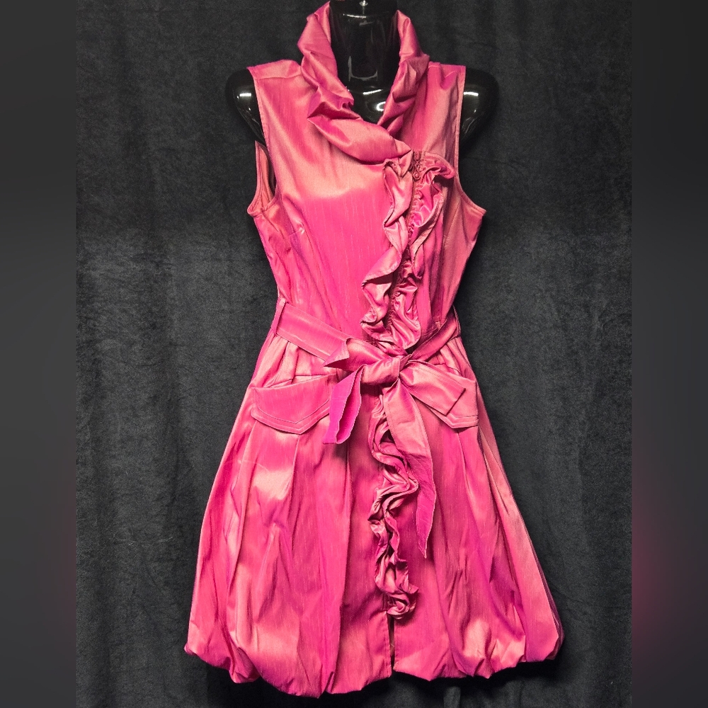 Samuel Dong Bubble Dress Size Medium NWT